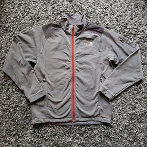 SOLD - North Face grey full zip jacket